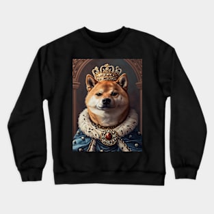 Shiba Inu The King Crewneck Sweatshirt